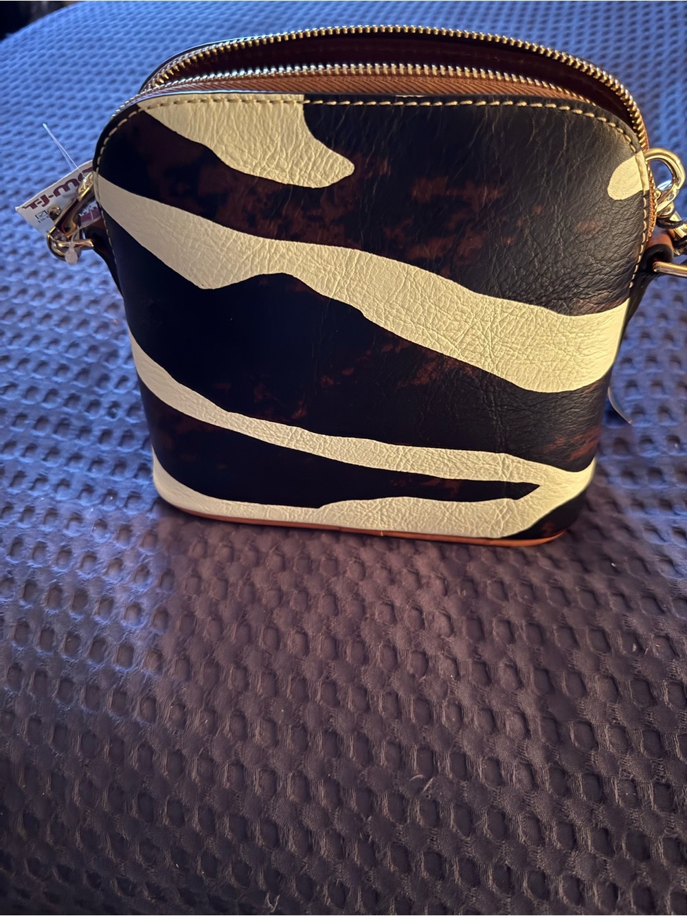 NWT Dooney & Bourke Striped Crossbody Bag - Picture 6 of 6